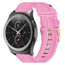 For Samsung Galaxy Watch 42mm 20mm Nylon Woven Watch Band