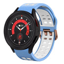 For Samsung Galaxy Watch 5  44mm 20mm Two-Colour Silicone Watch Band