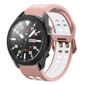 For Samsung Galaxy Watch 5 Pro  45mm 20mm Two-Colour Silicone Watch Band