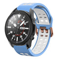 For Samsung Galaxy Watch 5 Pro  45mm 20mm Two-Colour Silicone Watch Band