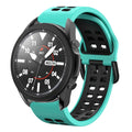 For Samsung Galaxy Watch 5 Pro  45mm 20mm Two-Colour Silicone Watch Band