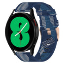 For Samsung Galaxy Watch 4 Classic 42mm 20mm Nylon Woven Watch Band