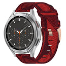 For Samsung Galaxy Watch 4 40mm 20mm Nylon Woven Watch Band