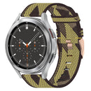 For Samsung Galaxy Watch 4 40mm 20mm Nylon Woven Watch Band