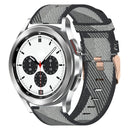 For Samsung Galaxy Watch 4 Classic 42mm 20mm Nylon Woven Watch Band
