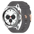 For Samsung Galaxy Watch 4 Classic 42mm 20mm Nylon Woven Watch Band