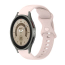 20mm Samsung Galaxy Watch 7/6/5/4  Butterfly Buckle Silicone Watch Band