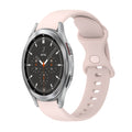 20mm Samsung Galaxy Watch 7/6/5/4  Butterfly Buckle Silicone Watch Band