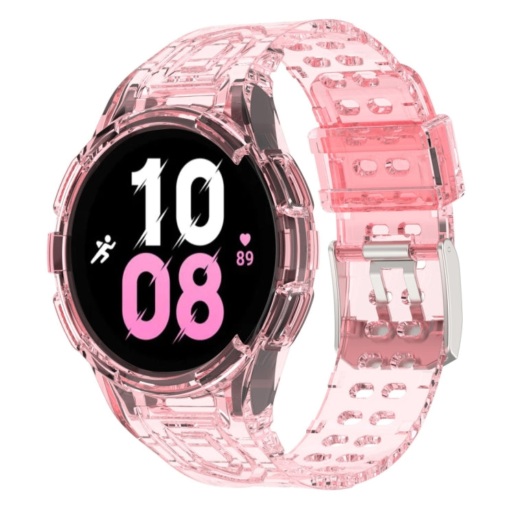 For Samsung Galaxy Watch 5 44mm Armor Integrated TPU Double-Pin Buckle Band