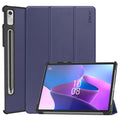 For Lenovo Tab P11 Pro Gen2 11.2 inch 2022 ENKAY Tri-fold Custer Texture Leather Stand Smart Case