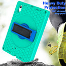 360 Rotation Stand EVA Hard PC Tablet Case with Strap, For iPad 11th Gen 2025 A16