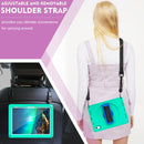 360 Rotation Stand EVA Hard PC Tablet Case with Strap, For iPad 11th Gen 2025 A16