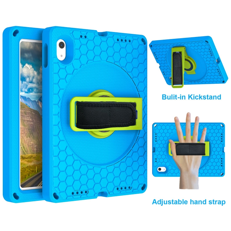 360 Rotation Stand EVA Hard PC Tablet Case with Strap, For iPad 11th Gen 2025 A16