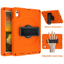 360 Rotation Stand EVA Hard PC Tablet Case with Strap, For iPad 11th Gen 2025 A16