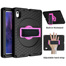 360 Rotation Stand EVA Hard PC Tablet Case with Strap, For iPad 11th Gen 2025 A16