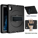 360 Rotation Stand EVA Hard PC Tablet Case with Strap, For iPad 11th Gen 2025 A16