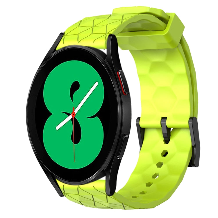 20mm Samsung Galaxy Watch 7/6/5/4 Pattern Solid Colour Silicone Watch Band