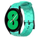 20mm Samsung Galaxy Watch 7/6/5/4 Pattern Solid Colour Silicone Watch Band