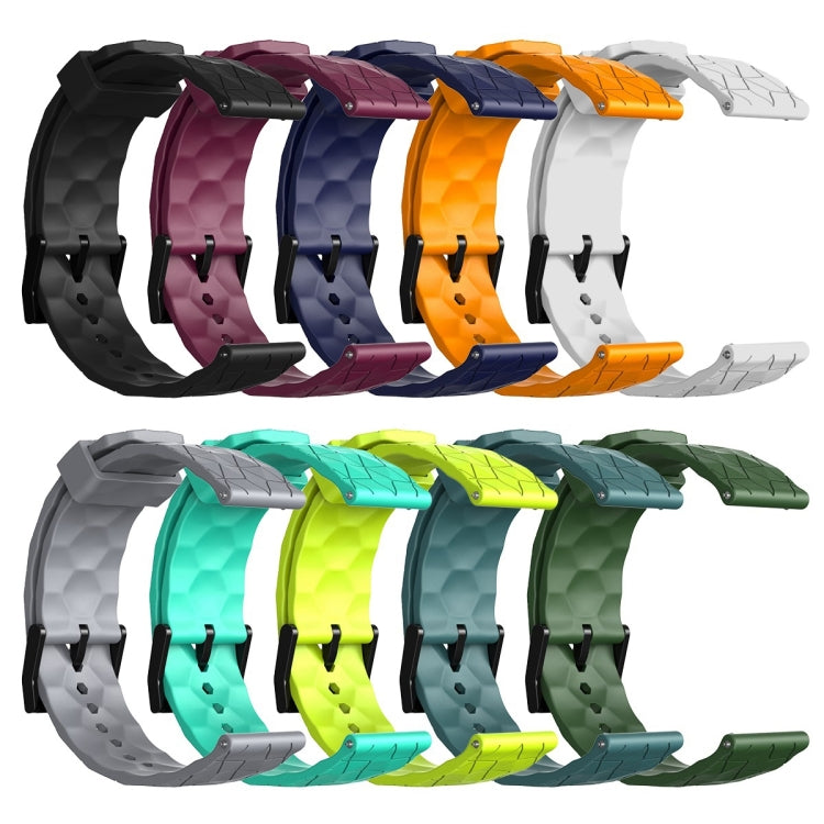 20mm Samsung Galaxy Watch 7/6/5/4 Pattern Solid Colour Silicone Watch Band