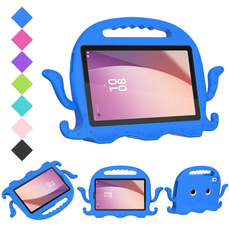 For Lenovo Tab M10 3rd Gen 10.1 TB-328 Octopus Style EVA Hard PC Shockproof Tablet Case with Strap