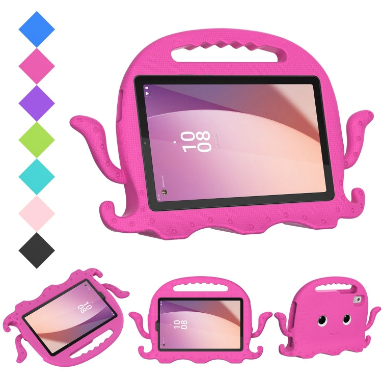 For Lenovo Tab M10 3rd Gen 10.1 TB-328 Octopus Style EVA Hard PC Shockproof Tablet Case with Strap