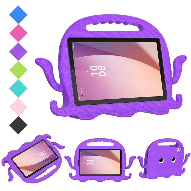 For Lenovo Tab M10 3rd Gen 10.1 TB-328 Octopus Style EVA Hard PC Shockproof Tablet Case with Strap