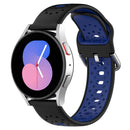 For Samsung Galaxy Watch 5 44mm Two-Colour Silicone Watch Band