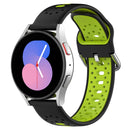 For Samsung Galaxy Watch 5 44mm Two-Colour Silicone Watch Band