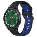 For Samsung Galaxy Watch 5 44mm Two-Colour Silicone Watch Band