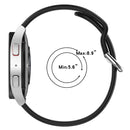 For Samsung  Galaxy Watch 7/6/5/4 20mm Two-Colour Silicone Watch Band