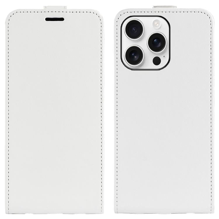 Texture Single Vertical Flip Leather Phone Case For iPhone 17 Pro Max