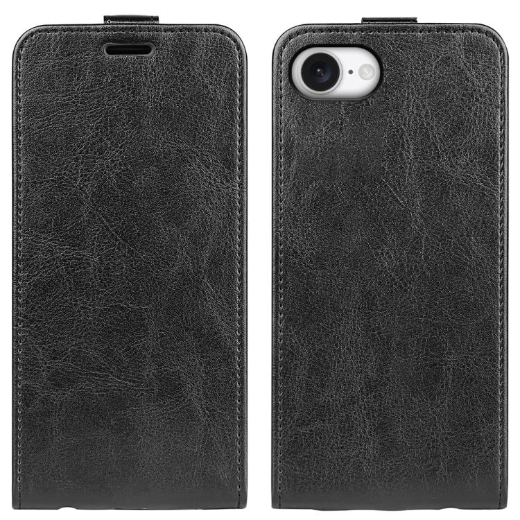Texture Single Vertical Flip Leather Phone Case For iPhone 17 Pro Max