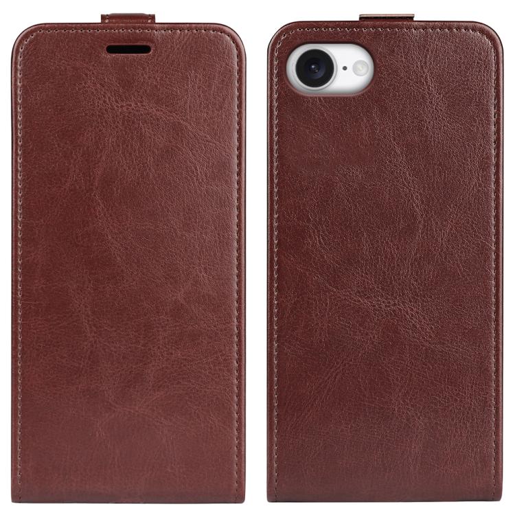 Texture Single Vertical Flip Leather Phone Case For iPhone 17 Pro Max
