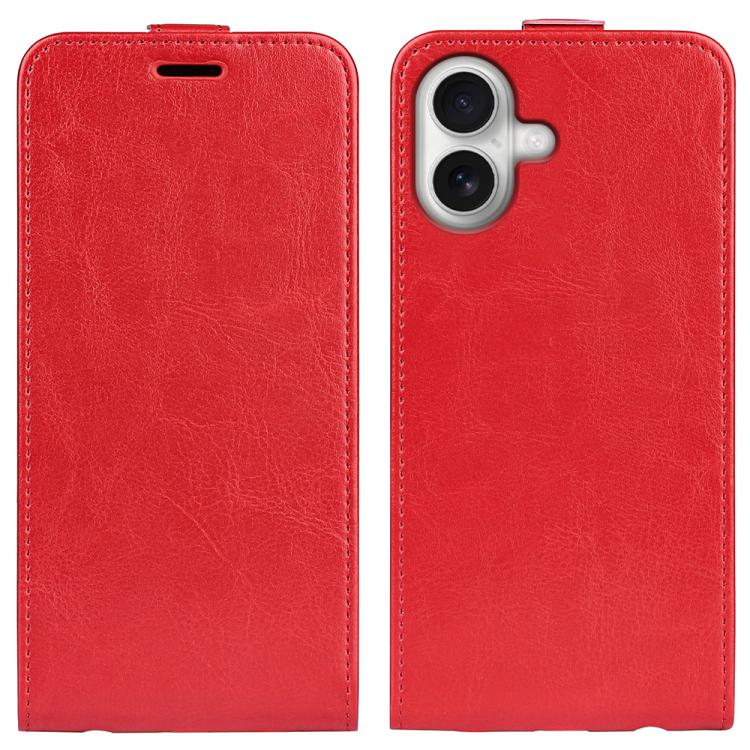 Texture Single Vertical Flip Leather Phone Case For iPhone 17 Pro Max