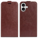 Texture Single Vertical Flip Leather Phone Case For iPhone 17 Pro Max