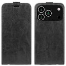Texture Single Vertical Flip Leather Phone Case For iPhone 17 Pro Max
