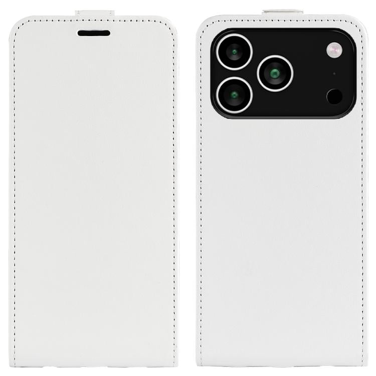 Texture Single Vertical Flip Leather Phone Case For iPhone 17 Pro Max