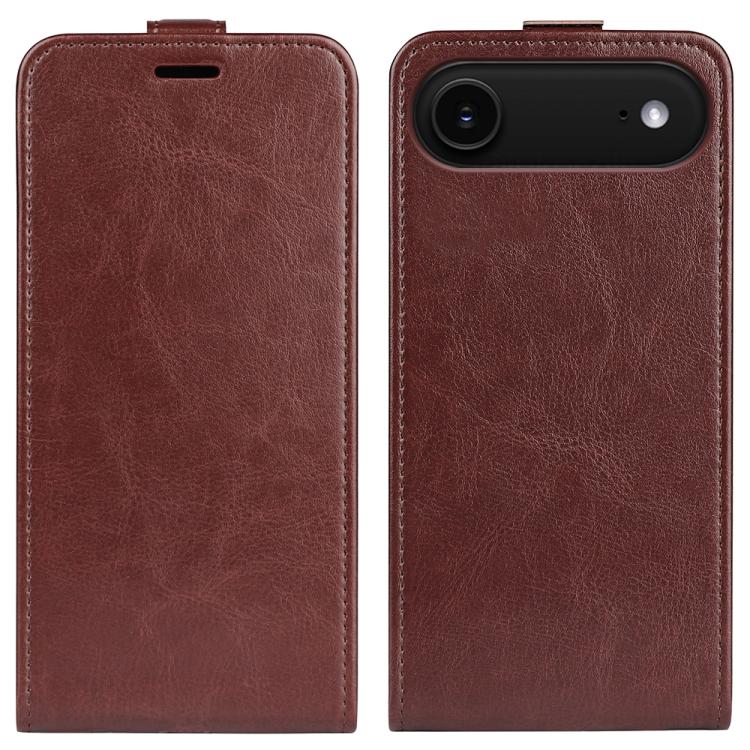 Texture Single Vertical Flip Leather Phone Case For iPhone 17 Pro Max