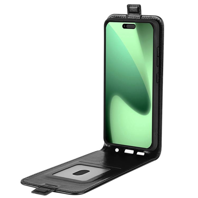Texture Single Vertical Flip Leather Phone Case For iPhone 17 Pro Max
