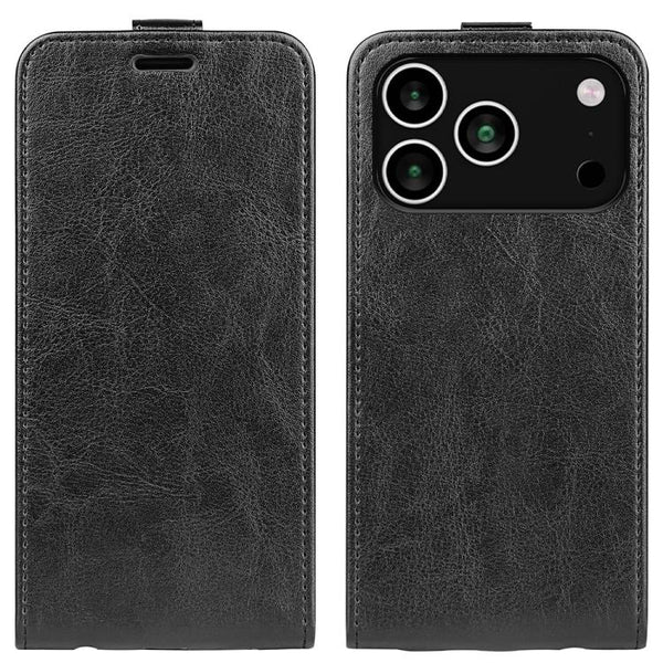 Texture Single Vertical Flip Leather Phone CaseFor iPhone 17 Pro