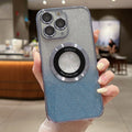 Gradient Glitter Electroplating MagSafe TPU Phone Case