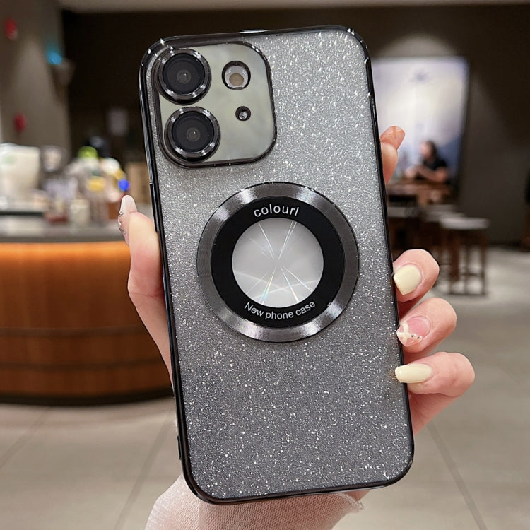 Gradient Glitter Electroplating MagSafe TPU Phone Case