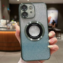 Gradient Glitter Electroplating MagSafe TPU Phone Case