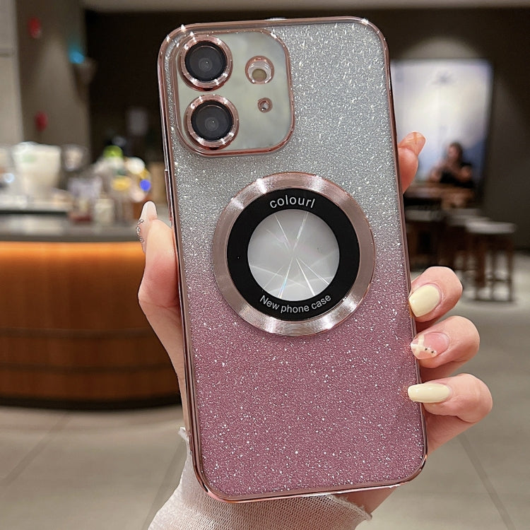 Gradient Glitter Electroplating MagSafe TPU Phone Case