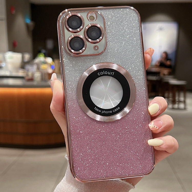 Gradient Glitter Electroplating MagSafe TPU Phone Case