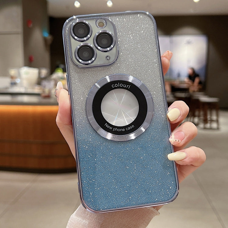 Gradient Glitter Electroplating MagSafe TPU Phone Case