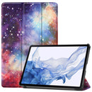 3-Fold Stand Leather Smart Tablet Case For Samsung Galaxy Tab S9 FE+ 12.4