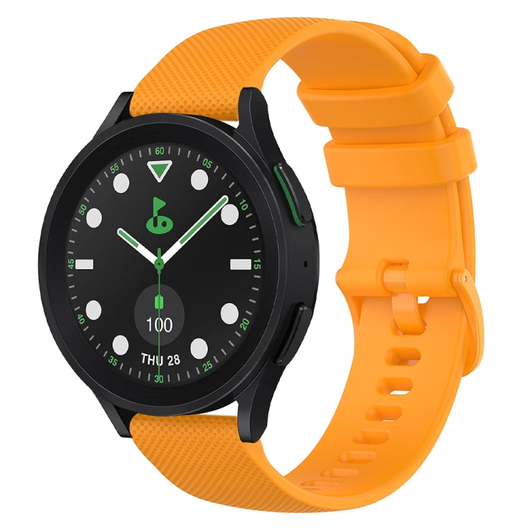 20mm Samsung Galaxy Watch 7/6/5/4 Checkered Silicone Watch Band