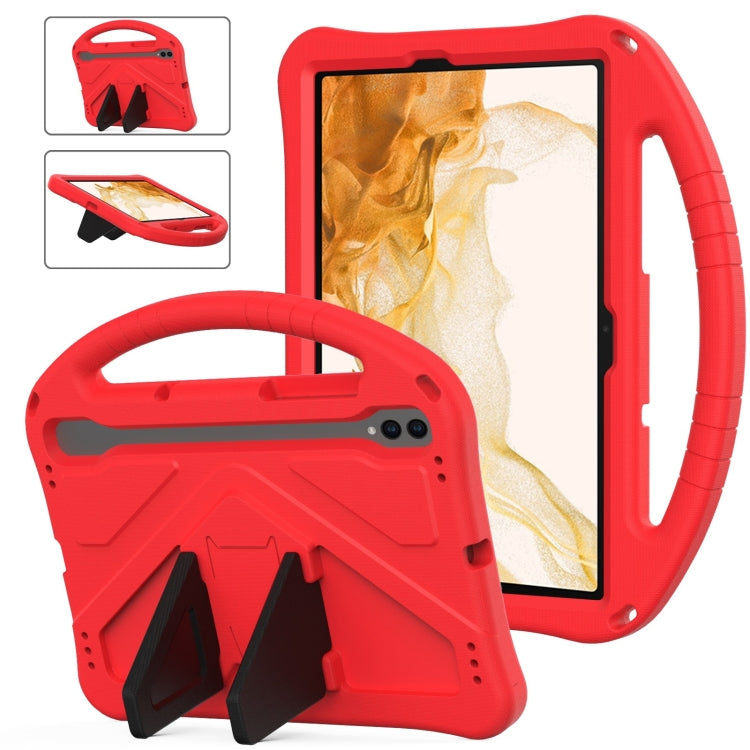 EVA Shockproof Tablet Case with Holder, For Samsung Galaxy Tab S8 Ultra, For Samsung Galaxy Tab S8, For Samsung Galaxy Tab S7 T870