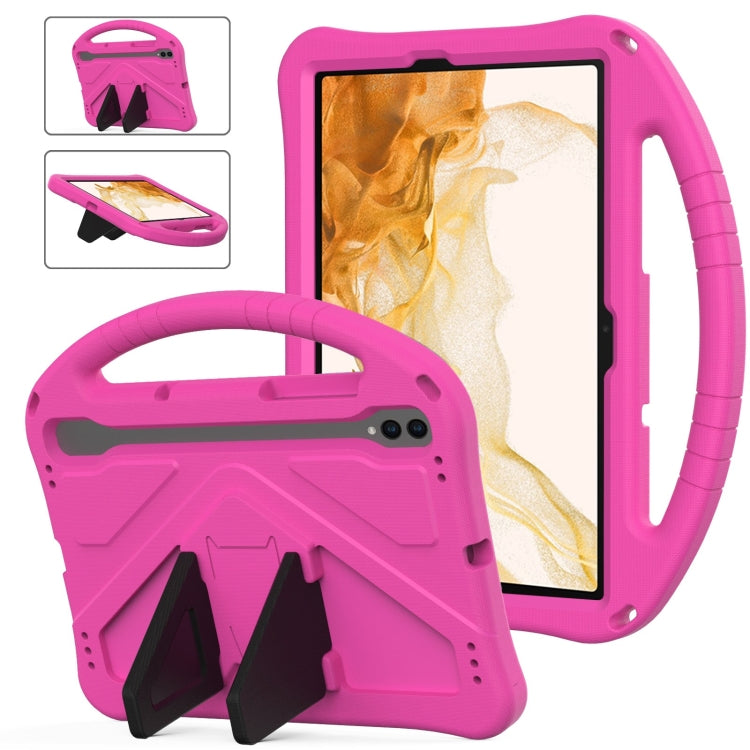 EVA Shockproof Tablet Case with Holder, For Samsung Galaxy Tab S8 Ultra, For Samsung Galaxy Tab S8, For Samsung Galaxy Tab S7 T870